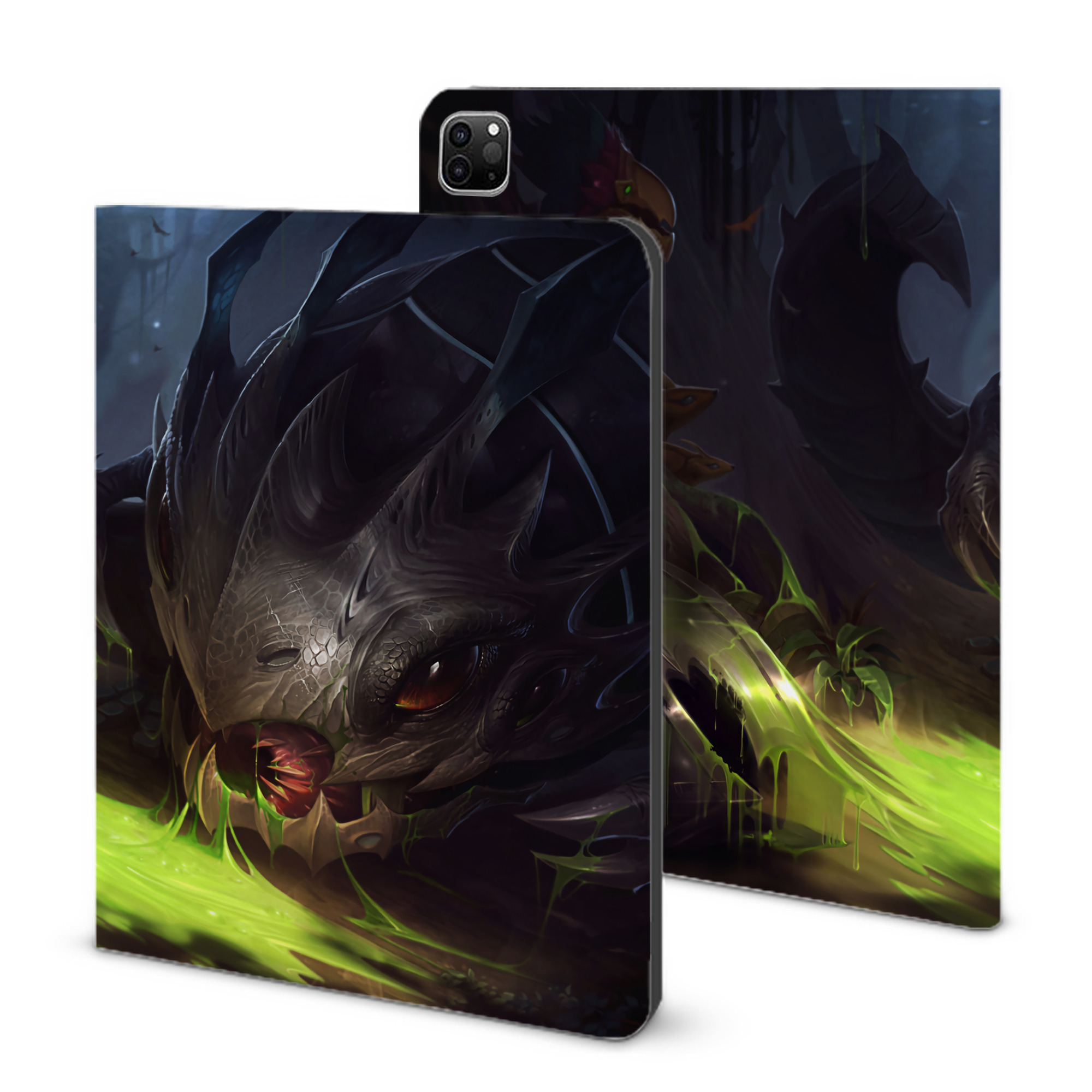 （画像用） リーグ・オブ・レジェンド League of Legends LOL IPad ケース ブック型 PUレザー TPU 耐衝撃 軽量 薄型 ペン収納なし 全面保護 IPad 各モデル対応